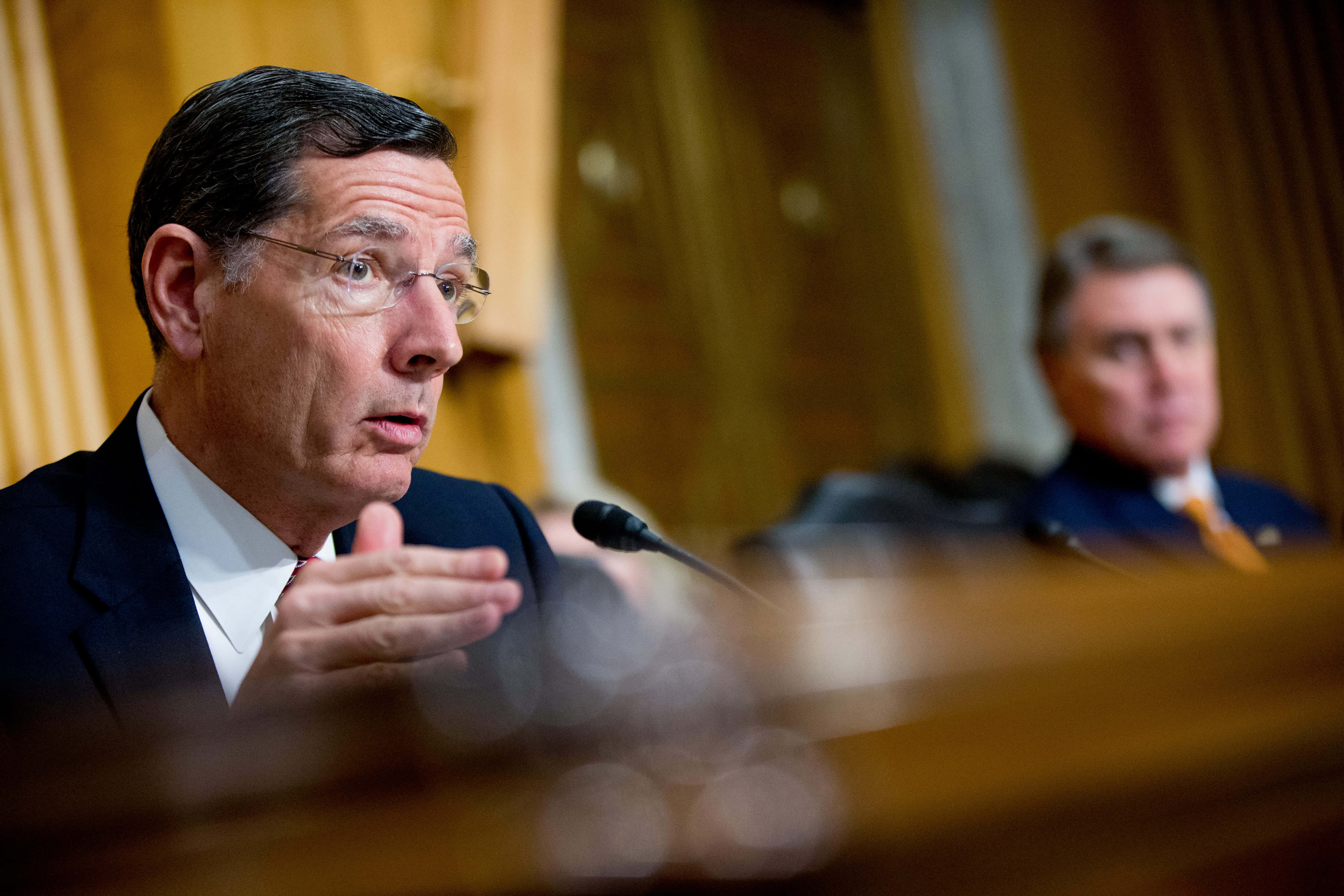 John Barrasso, suit, glasses, 5K Desktop Wallpaper