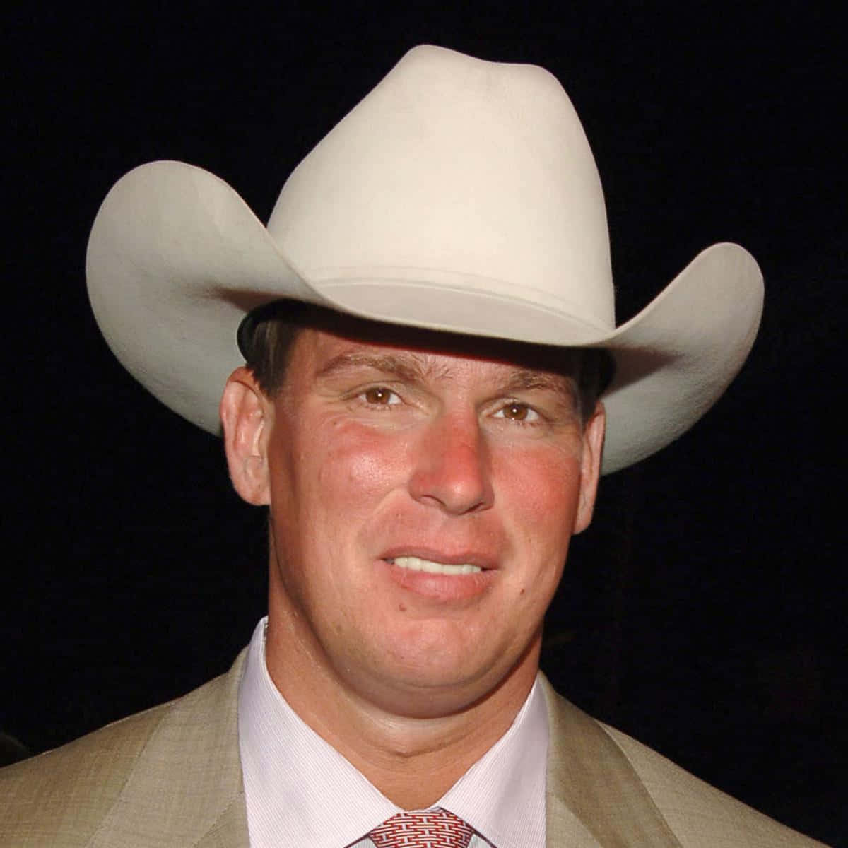 John Bradshaw Layfield, white cowboy hat, suit, SD Desktop Wallpaper