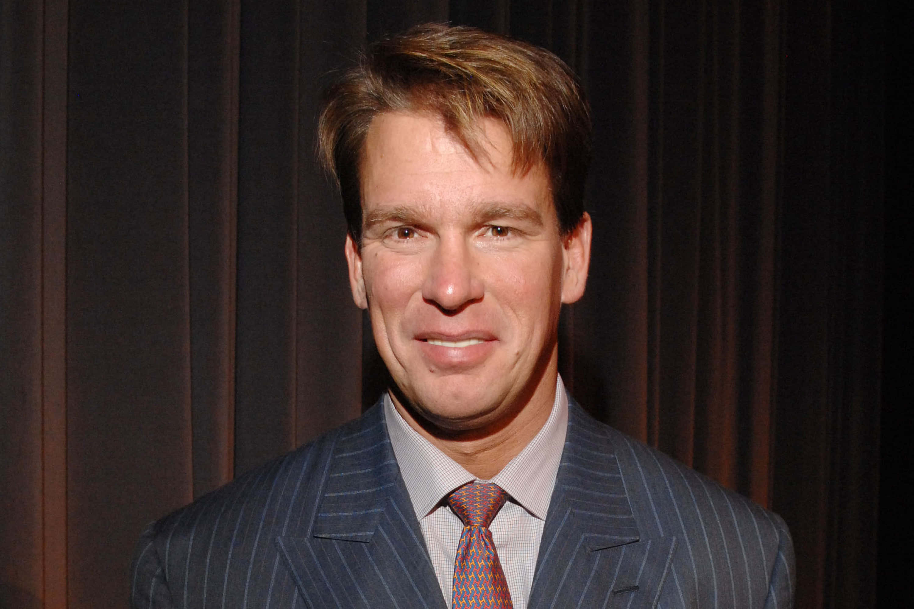 John Bradshaw Layfield, pinstripe suit, patterned tie, 2K Desktop Wallpaper