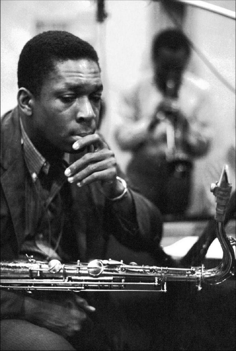 John Coltrane, 1958, saxophonist, HD Phone Wallpaper