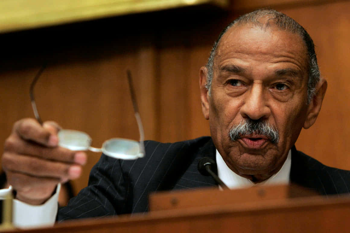 John Conyers, formal meeting, suit, SD Desktop Wallpaper
