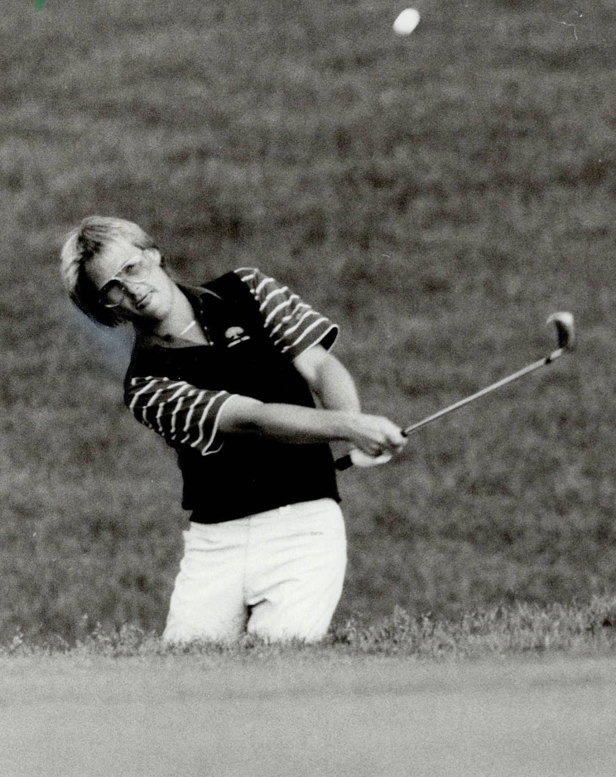 John Cook, golfer, mid-swing, HD Phone Wallpaper