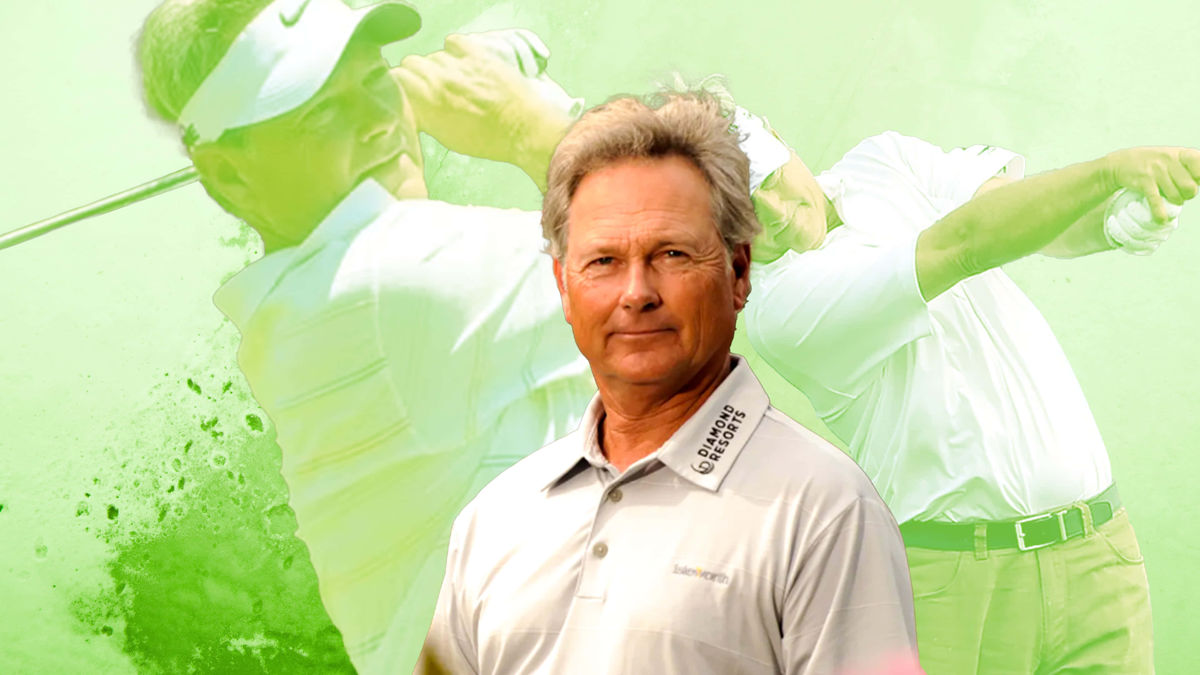 John Cook, green, faded action, 4K Desktop Wallpaper