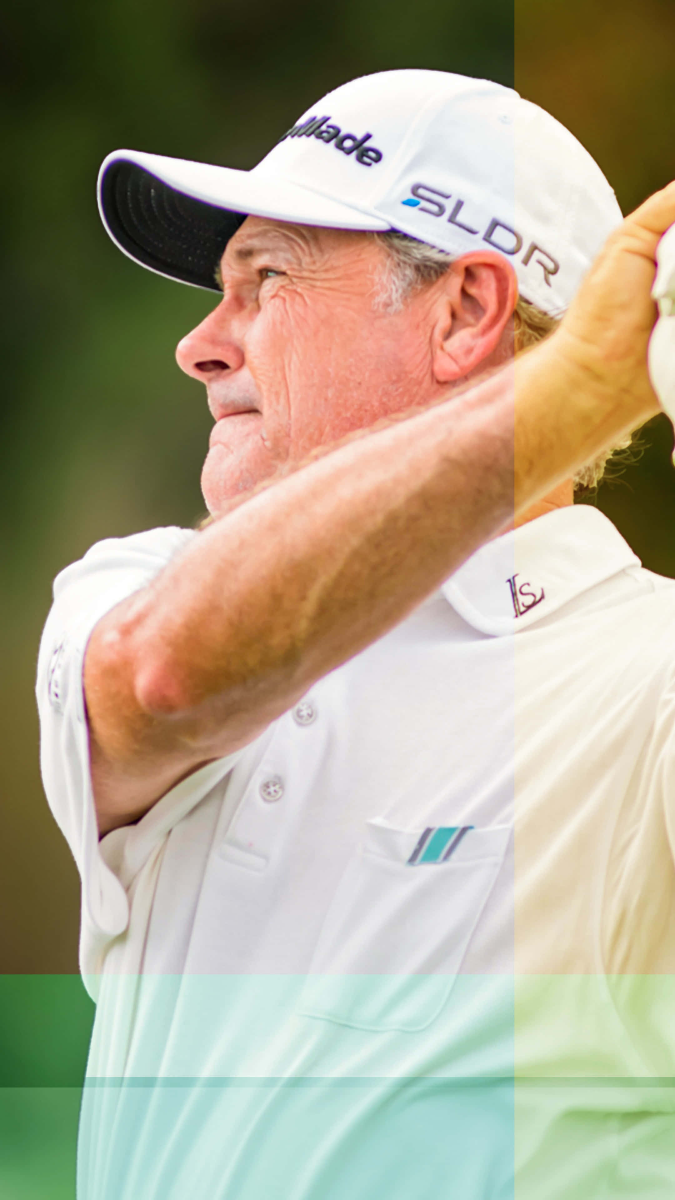 John Cook, golfer, white cap, 4K Phone Wallpaper