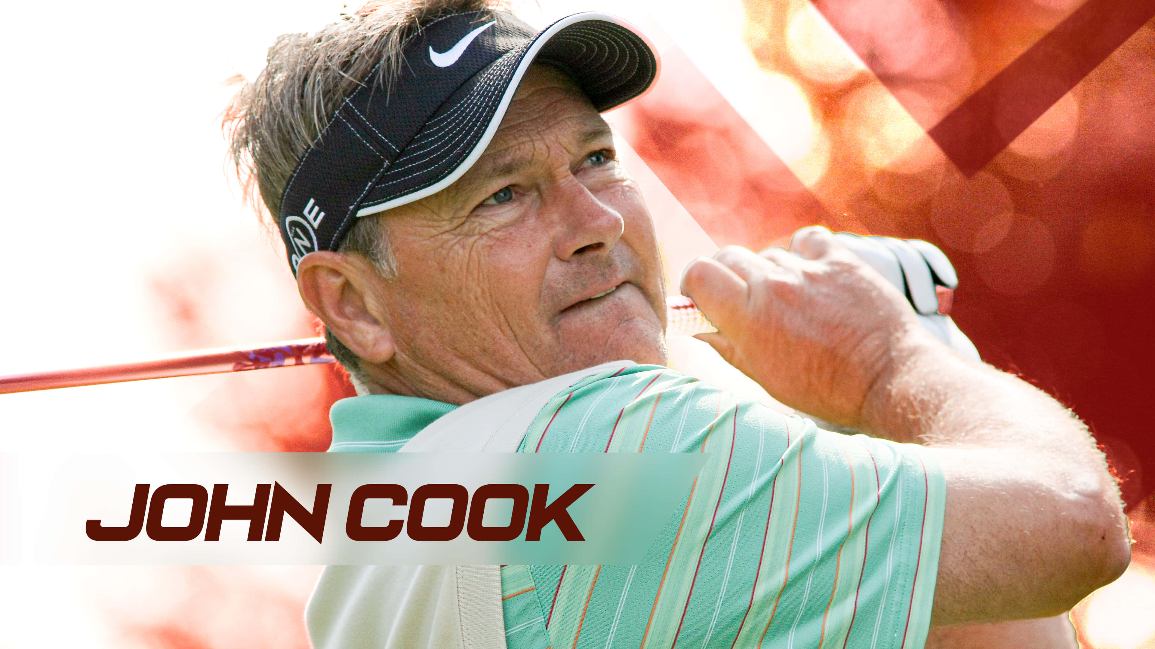 John Cook, golfer, mid-swing, 4K Desktop Wallpaper