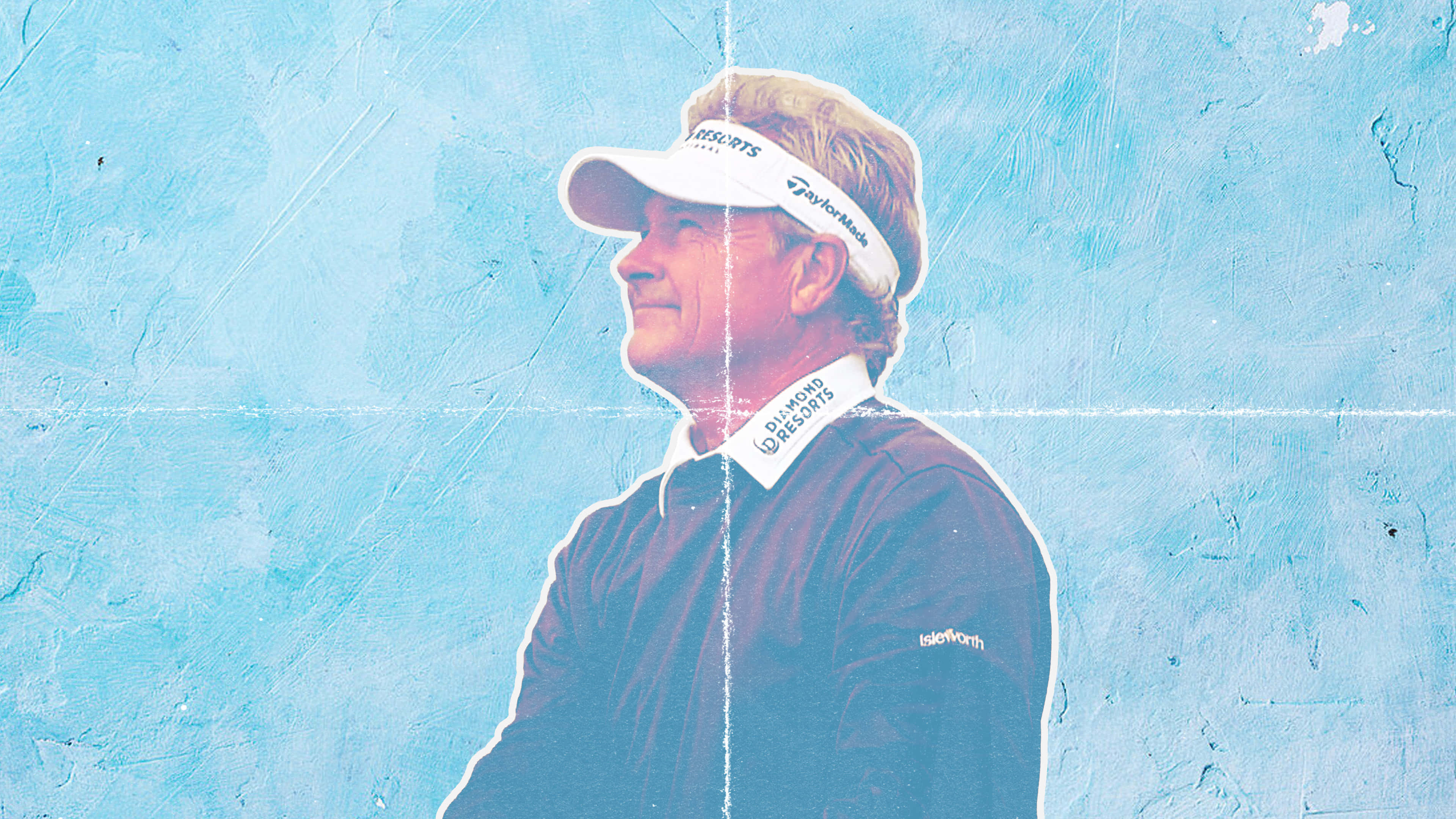 John Cook, faded blue, pop art, 4K Desktop Wallpaper