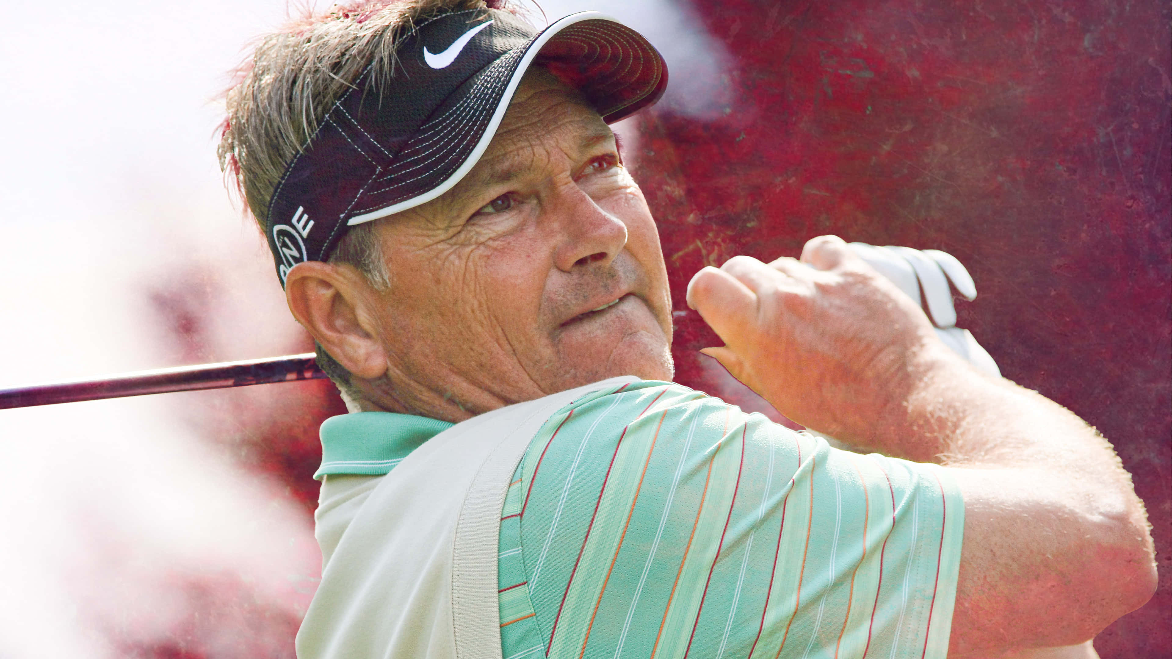 John Cook, golfer, mid-swing, 4K Desktop Wallpaper