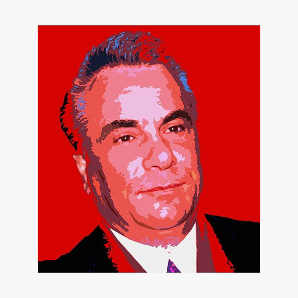 John Gotti, red, suit, SD Desktop Wallpaper
