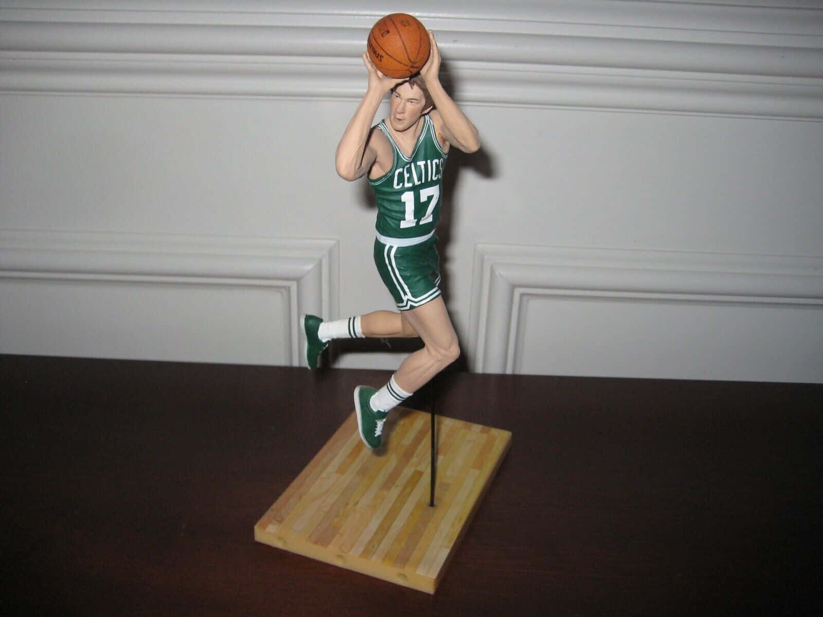 John Havlicek, green Celtics jersey, number 17, HD Desktop Wallpaper