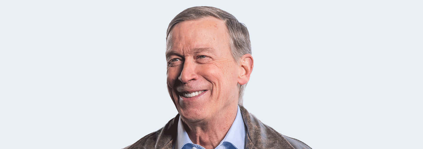 John Hickenlooper, white backdrop, soft light gray background, HD Desktop Wallpaper