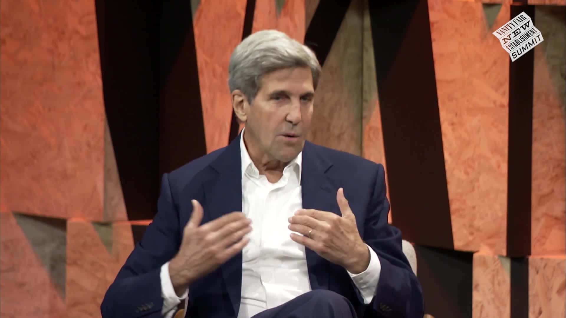 John Kerry, dark suit, summit, Full HD Desktop Wallpaper