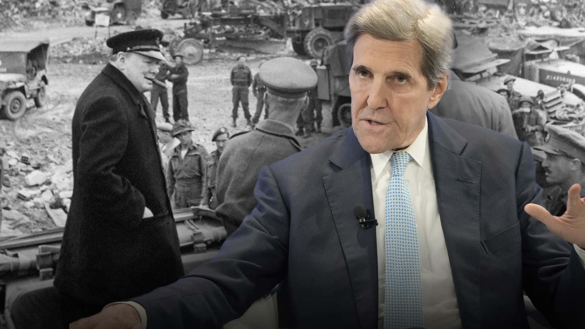 John Kerry, climate crusade, fighting nazis, Full HD Desktop Wallpaper