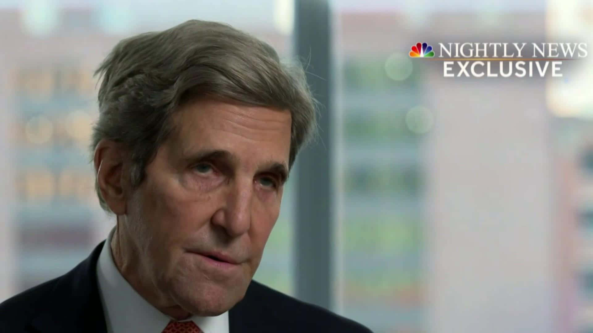 John Kerry, gray-haired, suit, Full HD Desktop Wallpaper