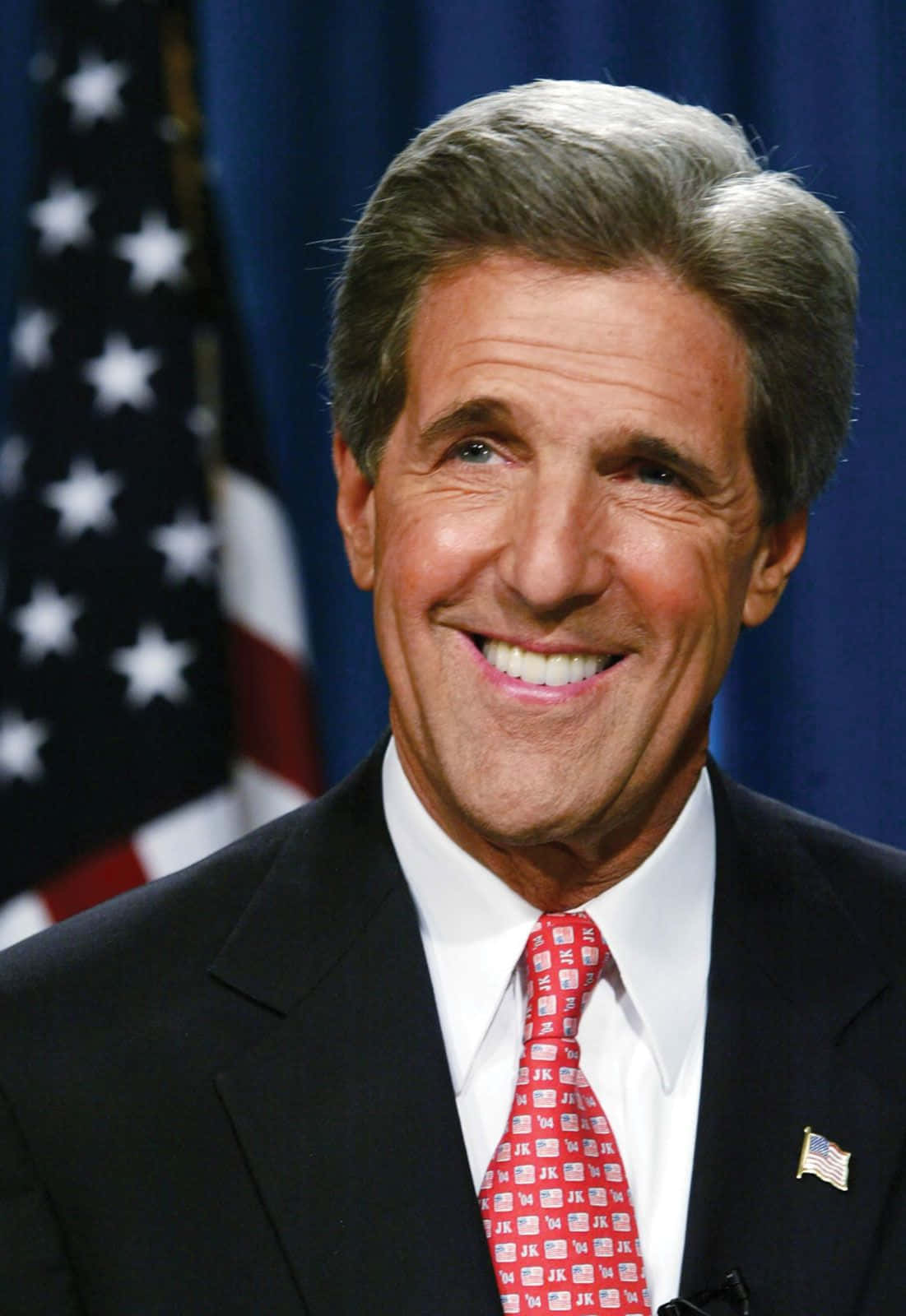 John Kerry, suit, red tie, HD Phone Wallpaper