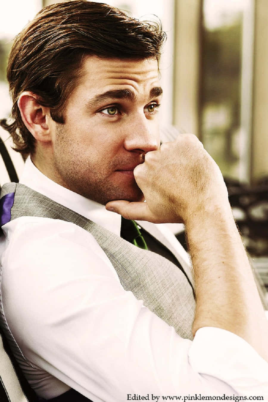 John Krasinski, 2020 SAG Awards, white shirt, HD Phone Wallpaper