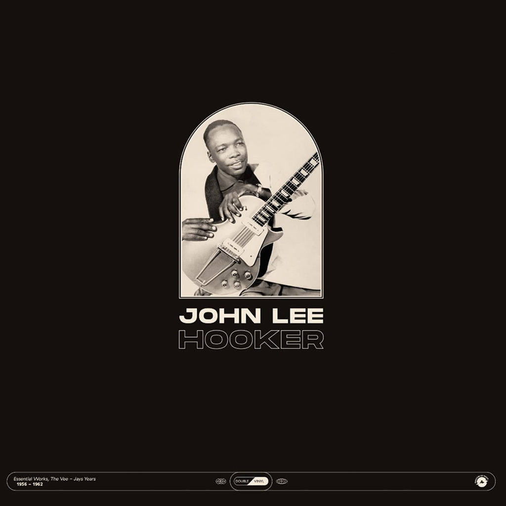 John Lee Hooker, guitar, arched frame, SD Desktop Wallpaper
