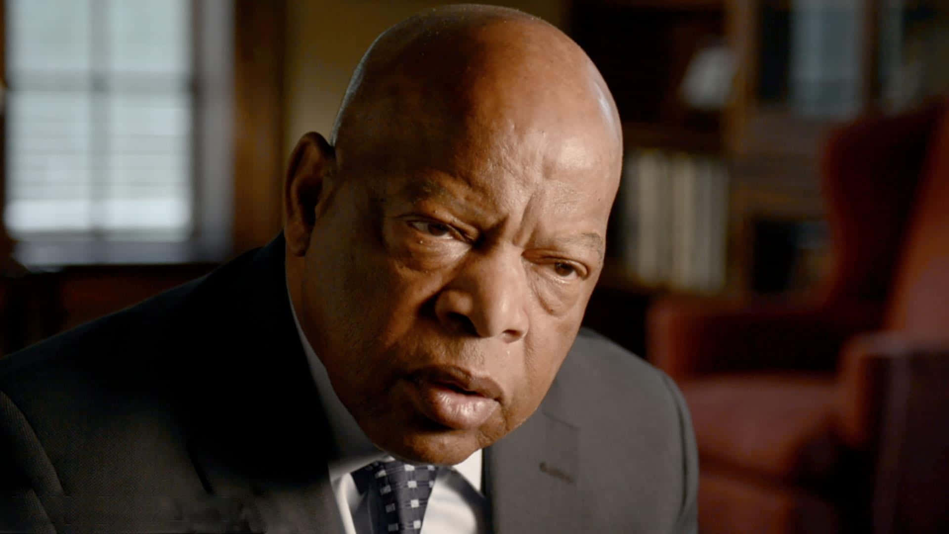 John Lewis, bald Black man, suit, Full HD Desktop Wallpaper
