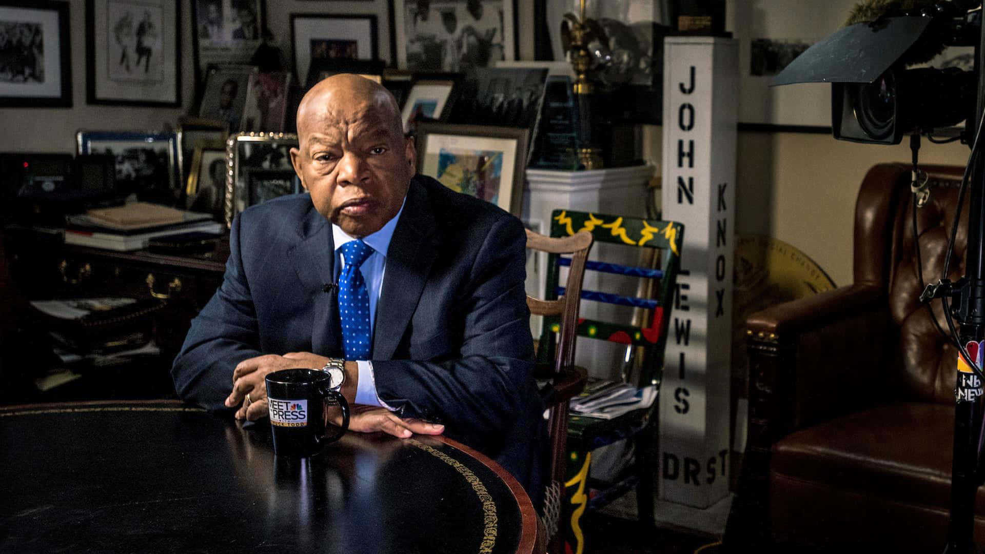 John Lewis, dark wooden desk, cluttered office, Full HD Desktop Wallpaper