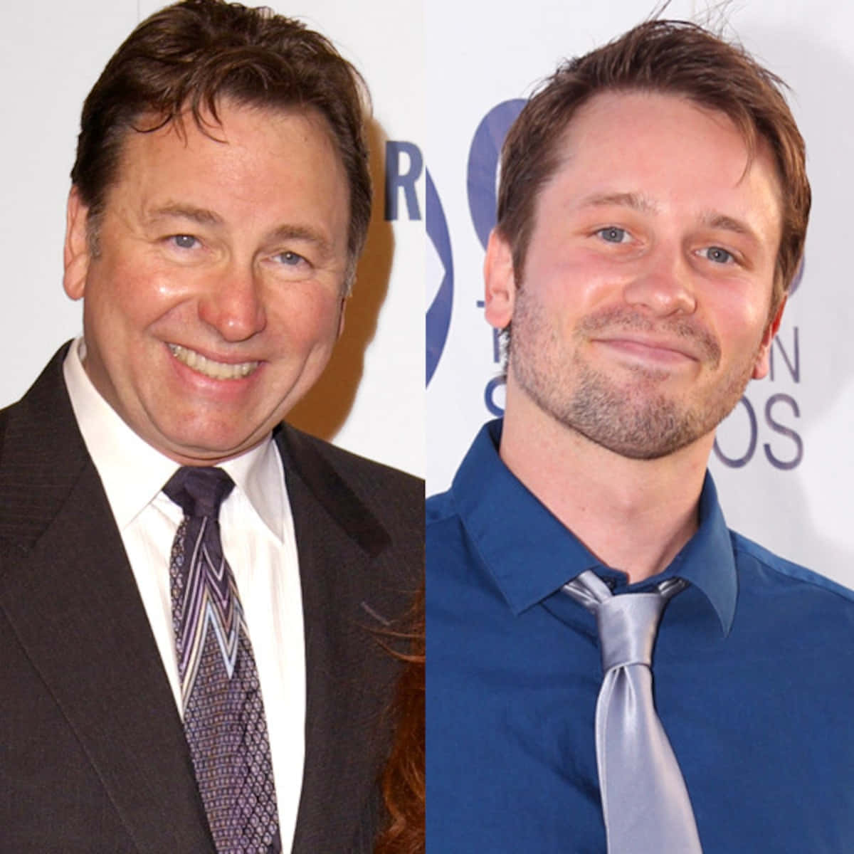 John Ritter, formal attire, branded backdrops, SD Desktop Wallpaper