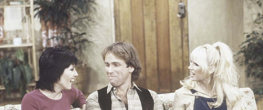 John Ritter, 1970s living room, wood paneling, SD Desktop Wallpaper