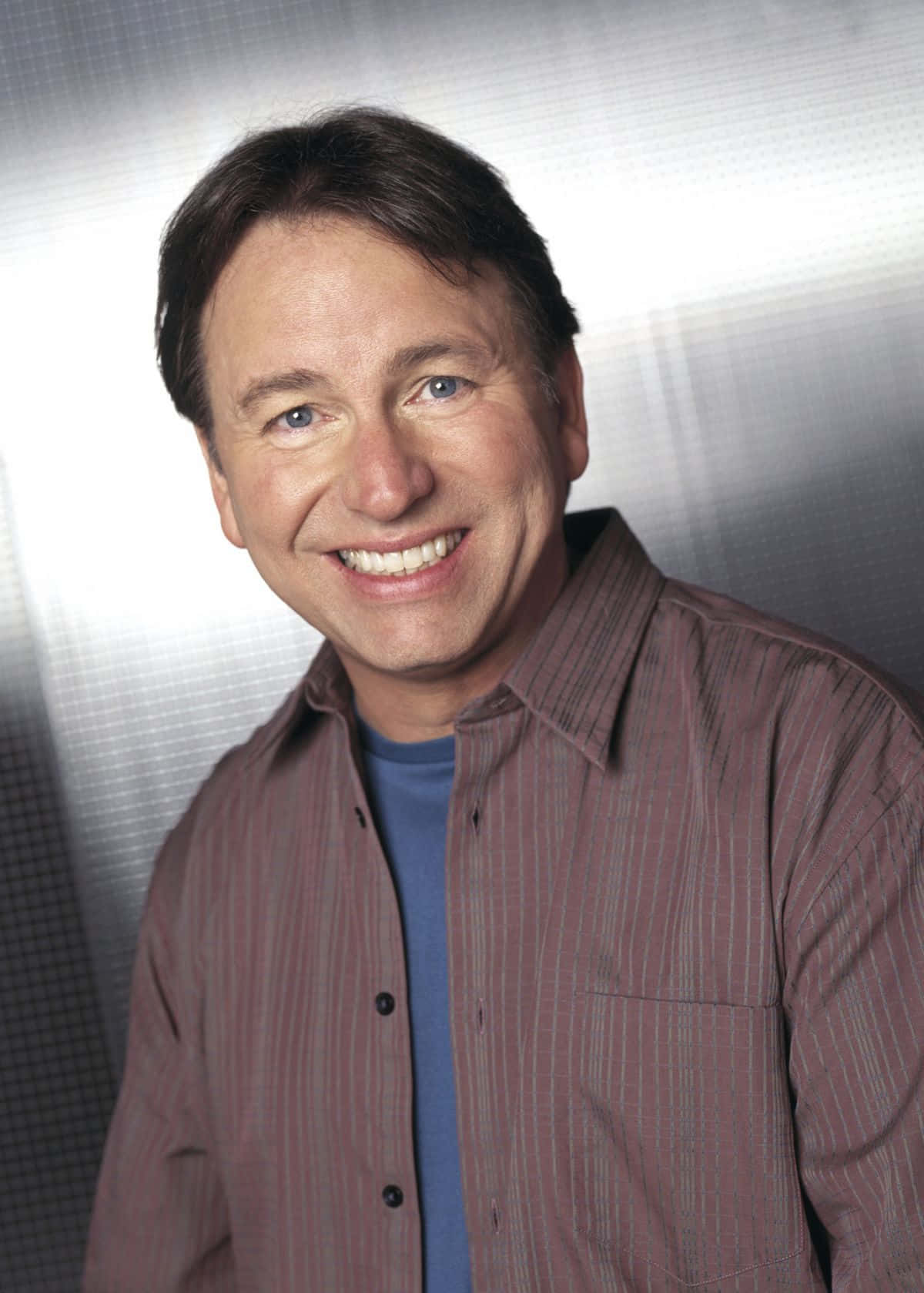 John Ritter, blue eyes, bright gradient background, HD Phone Wallpaper