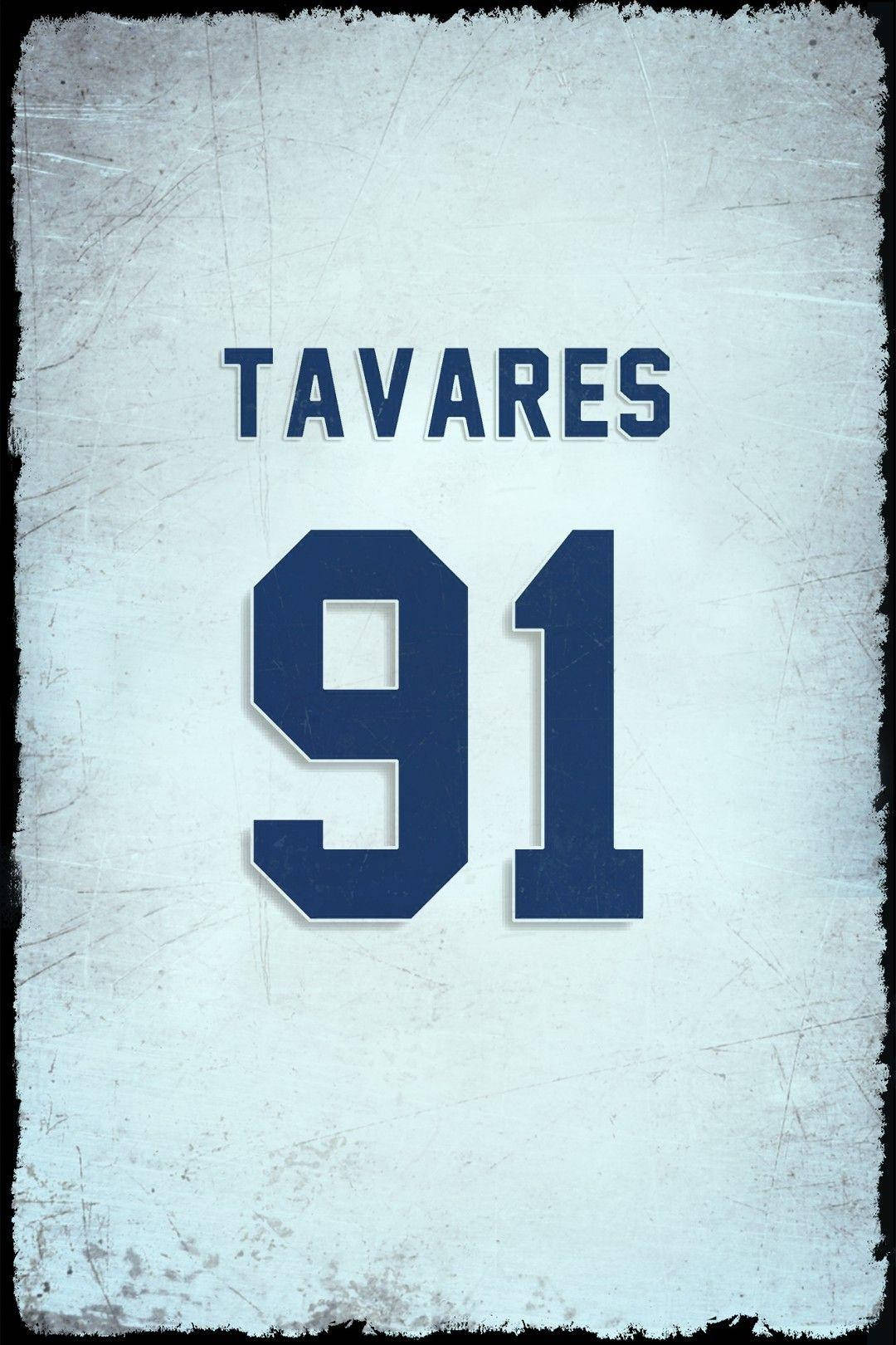 John Tavares, number 91, white background, HD Phone Wallpaper