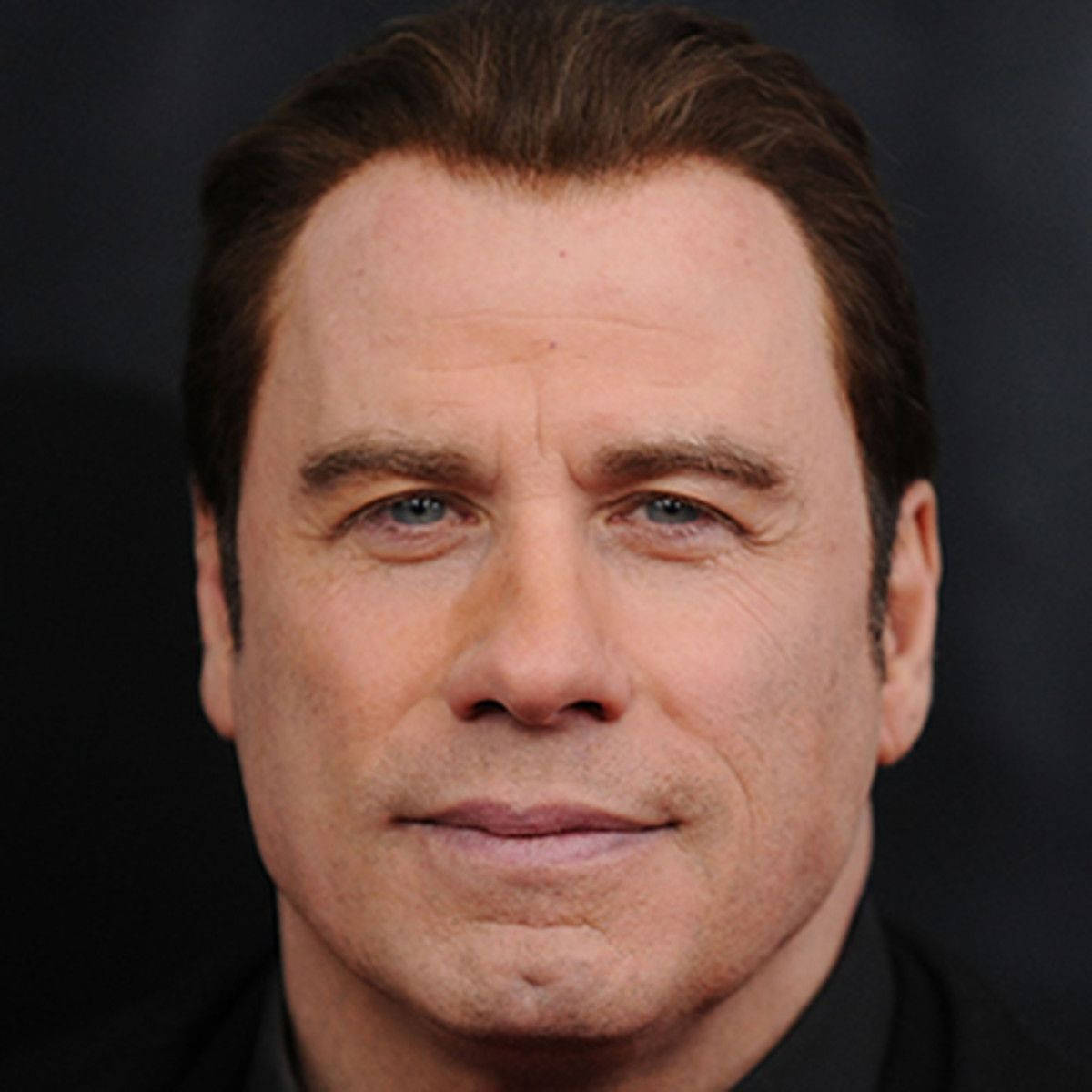 John Travolta, intense blue eyes, dark hair, SD Desktop Wallpaper