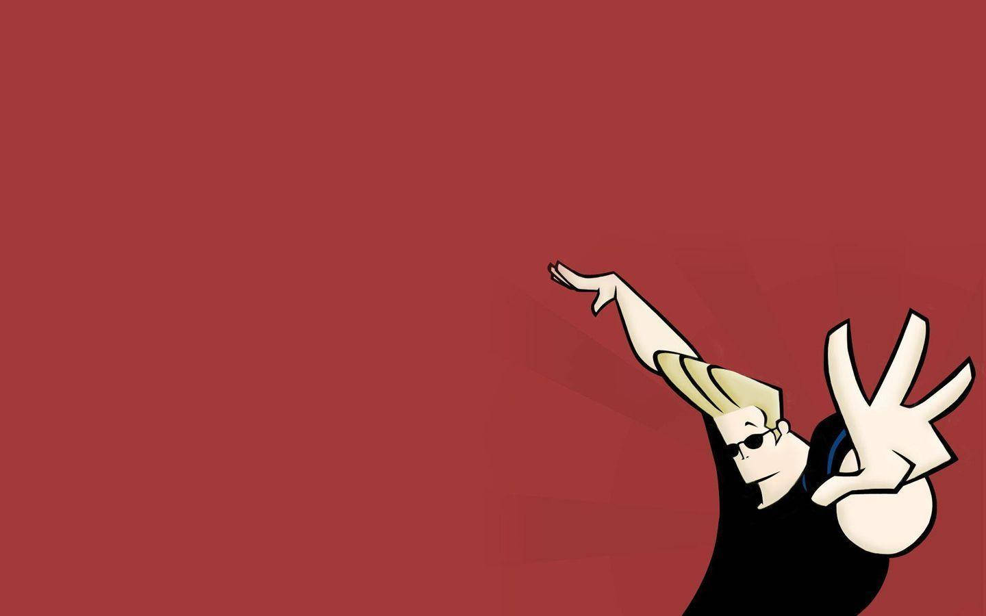 Johnny Bravo, blonde hair, sunglasses, HD Desktop Wallpaper
