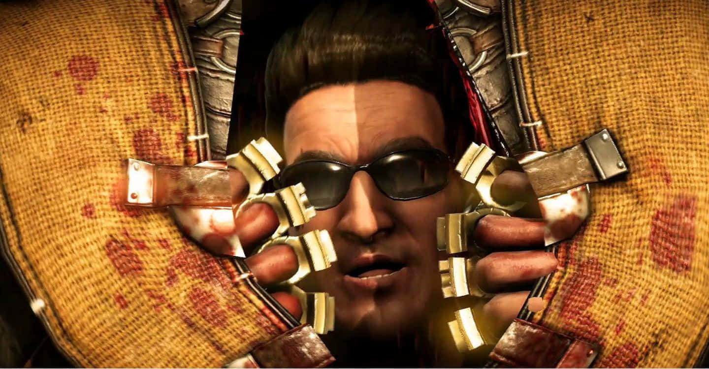 Johnny Cage, dark sunglasses, goatee, HD Desktop Wallpaper