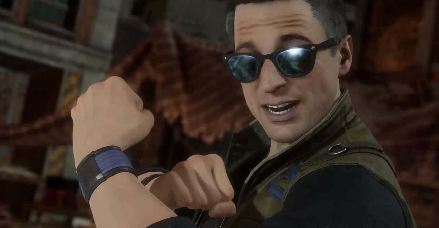 Johnny Cage, sunglasses, tactical vest, HD Desktop Wallpaper