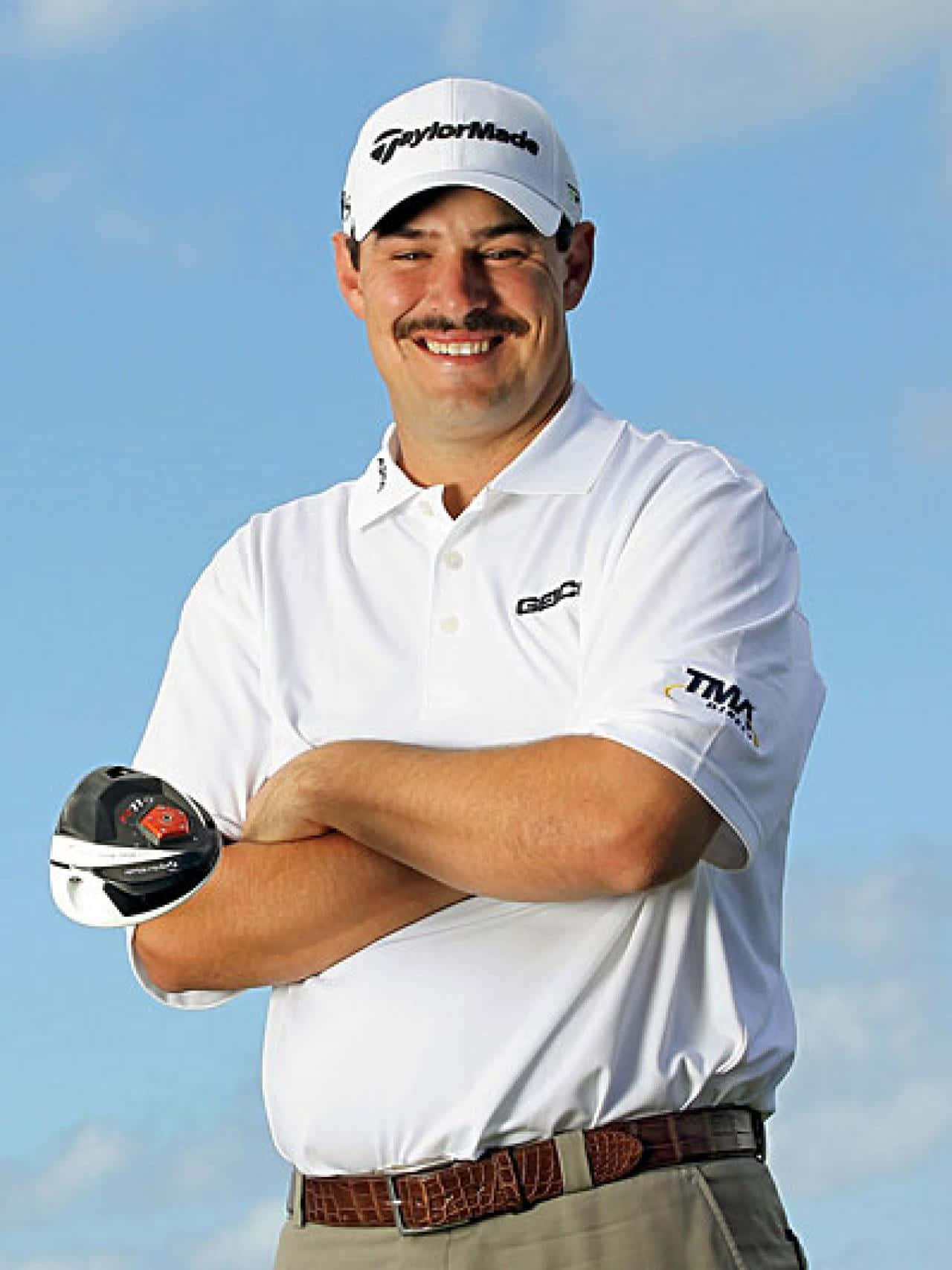 Johnson Wagner, white polo, cap, HD Phone Wallpaper