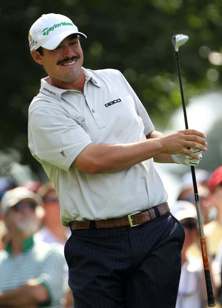 Johnson Wagner, golfer, mustache, SD Phone Wallpaper