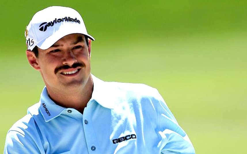 Johnson Wagner, white cap, light blue polo shirt, SD Desktop Wallpaper