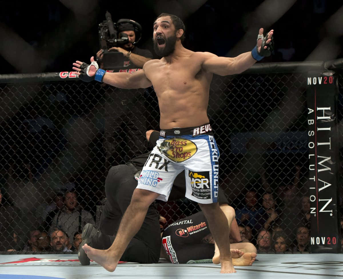 Johny Hendricks, MMA fighter, cage, SD Desktop Wallpaper