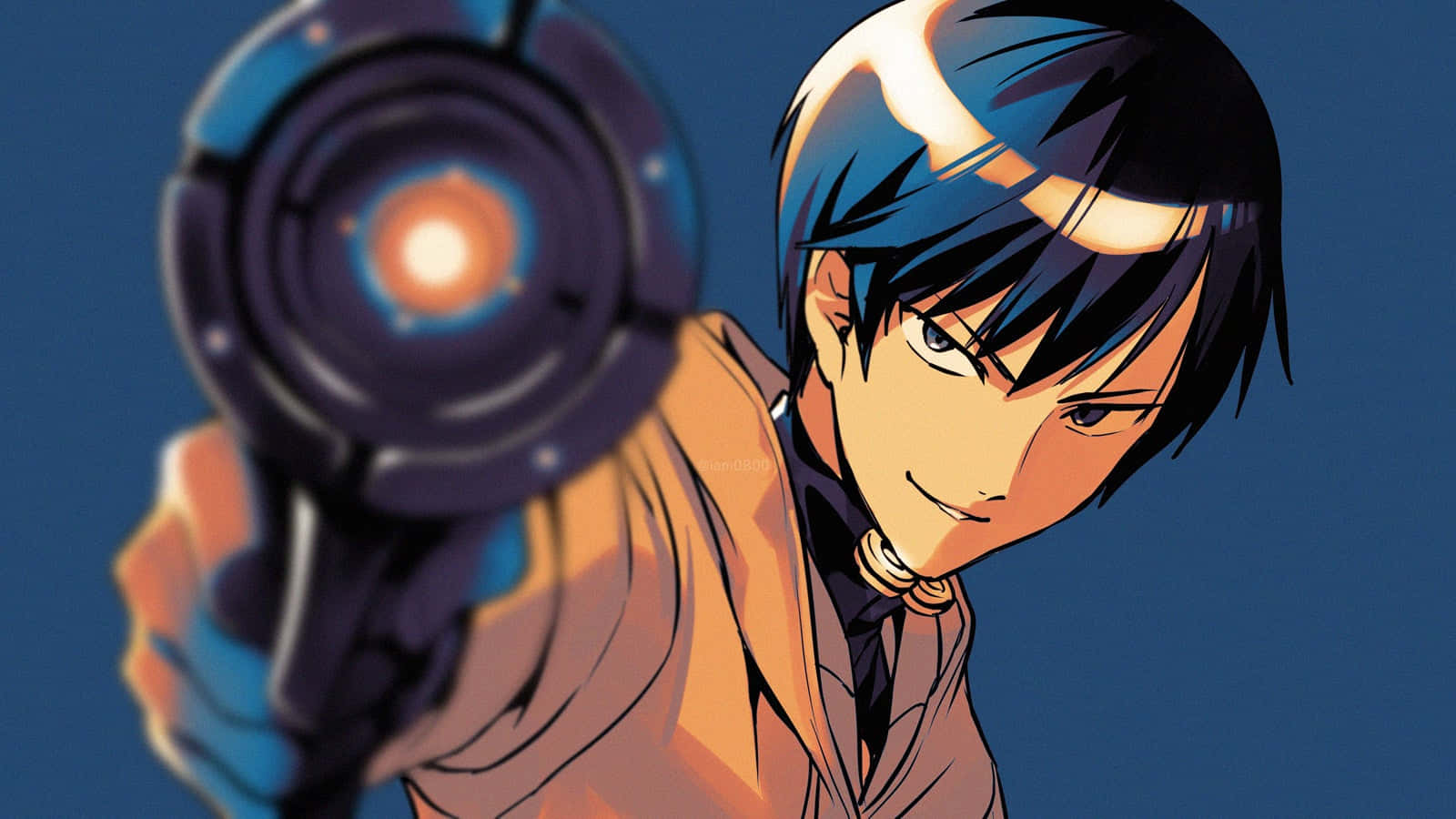 Joichiro Nishi, anime character, dark hair, HD Desktop Wallpaper