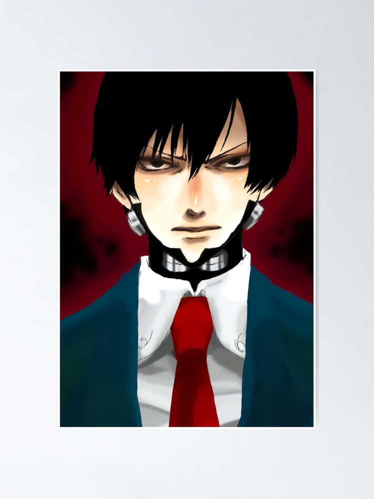 Joichiro Nishi, black hair, silver earrings, SD Phone Wallpaper