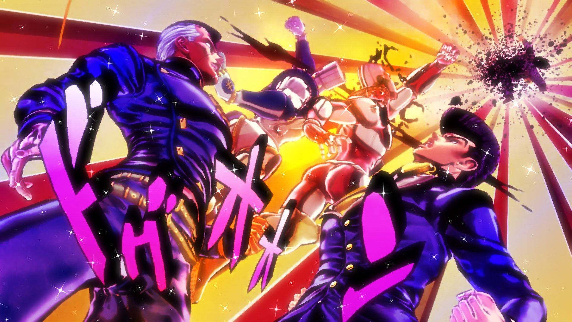 Jojo, 3d comics art, anime characters, Full HD Desktop Wallpaper