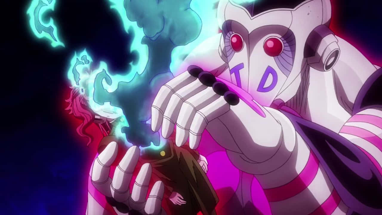 Jojo's Bizarre Adventure Atum, Atum, red eyes, HD Desktop Wallpaper