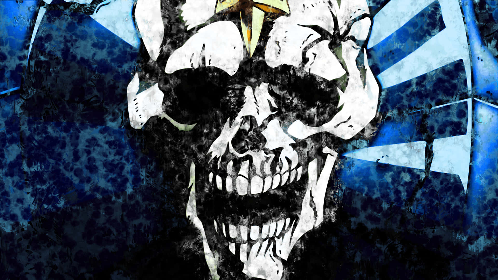 Jojo Stands, skull, star on forehead, Full HD Desktop Wallpaper