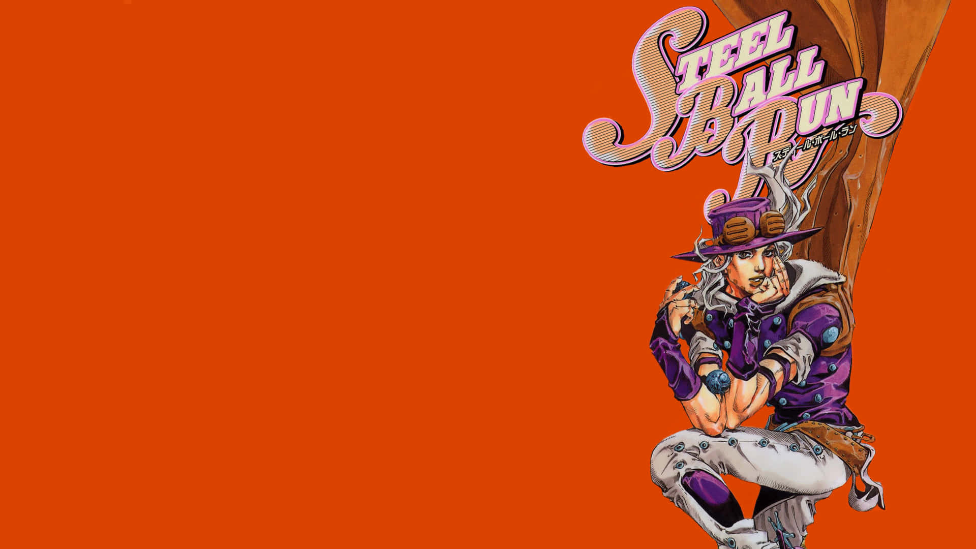 Jojo Steel Ball Run, Steel Ball Run, purple outfit, Full HD Desktop Wallpaper