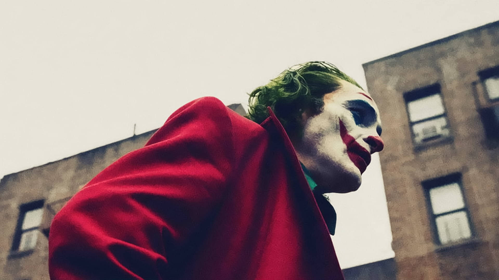 Joker 2020, red coat, low-angle shot, Full HD Desktop Wallpaper