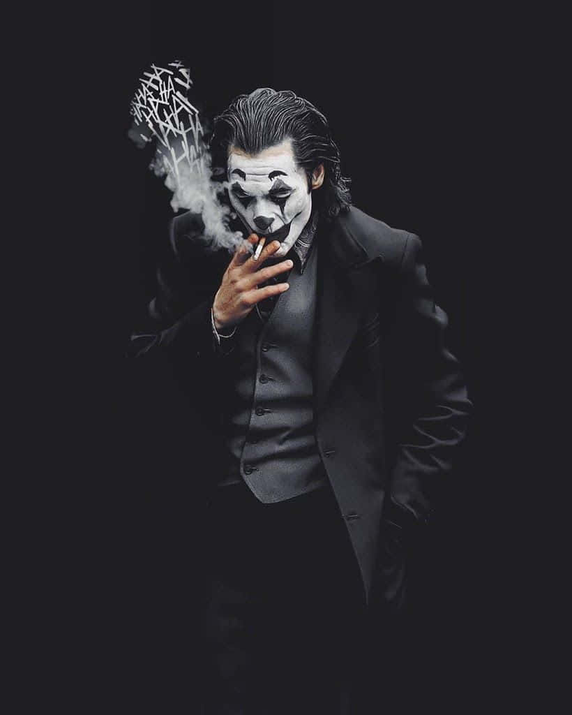 Joker Aesthetic, black suit, clown, SD Phone Wallpaper