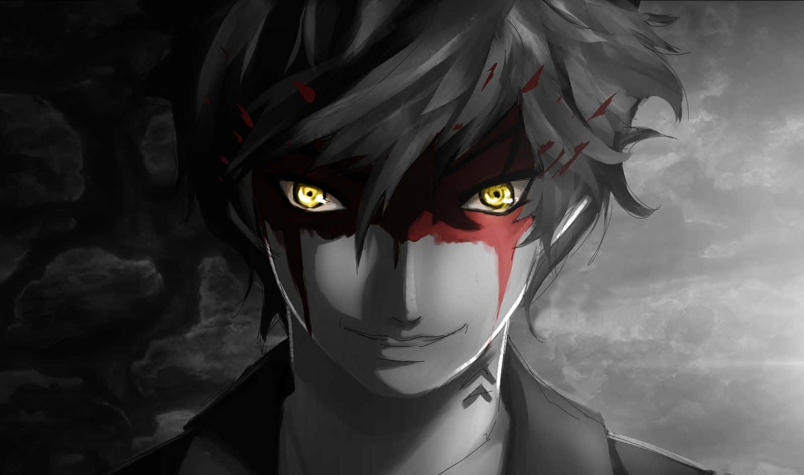 Joker, Persona 5, black aesthetic, HD Desktop Wallpaper