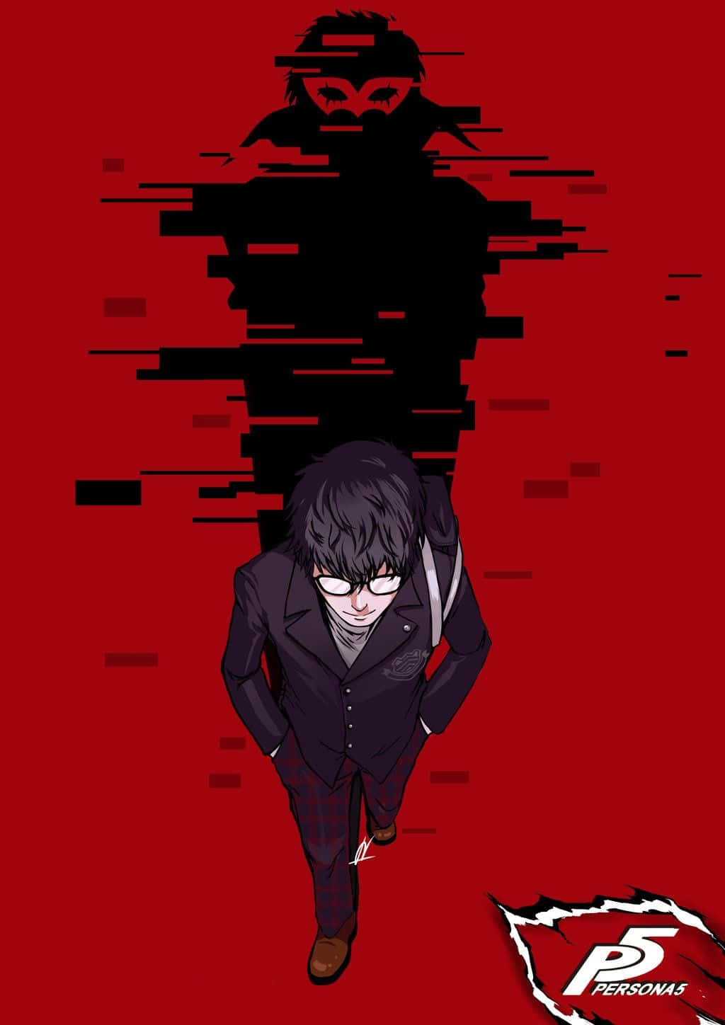 Joker, Persona 5, suit, HD Phone Wallpaper