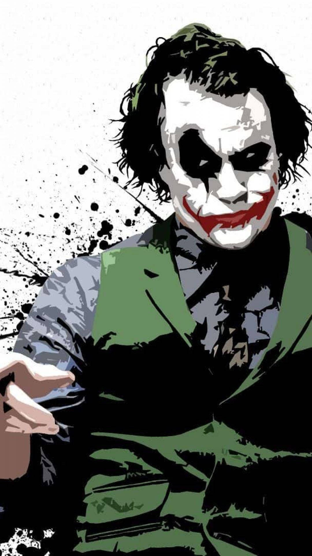 Joker Phone, Joker, white face, Full HD Phone Wallpaper