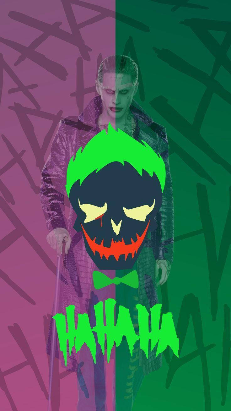 Android 11, Joker, green skull, HD Phone Wallpaper