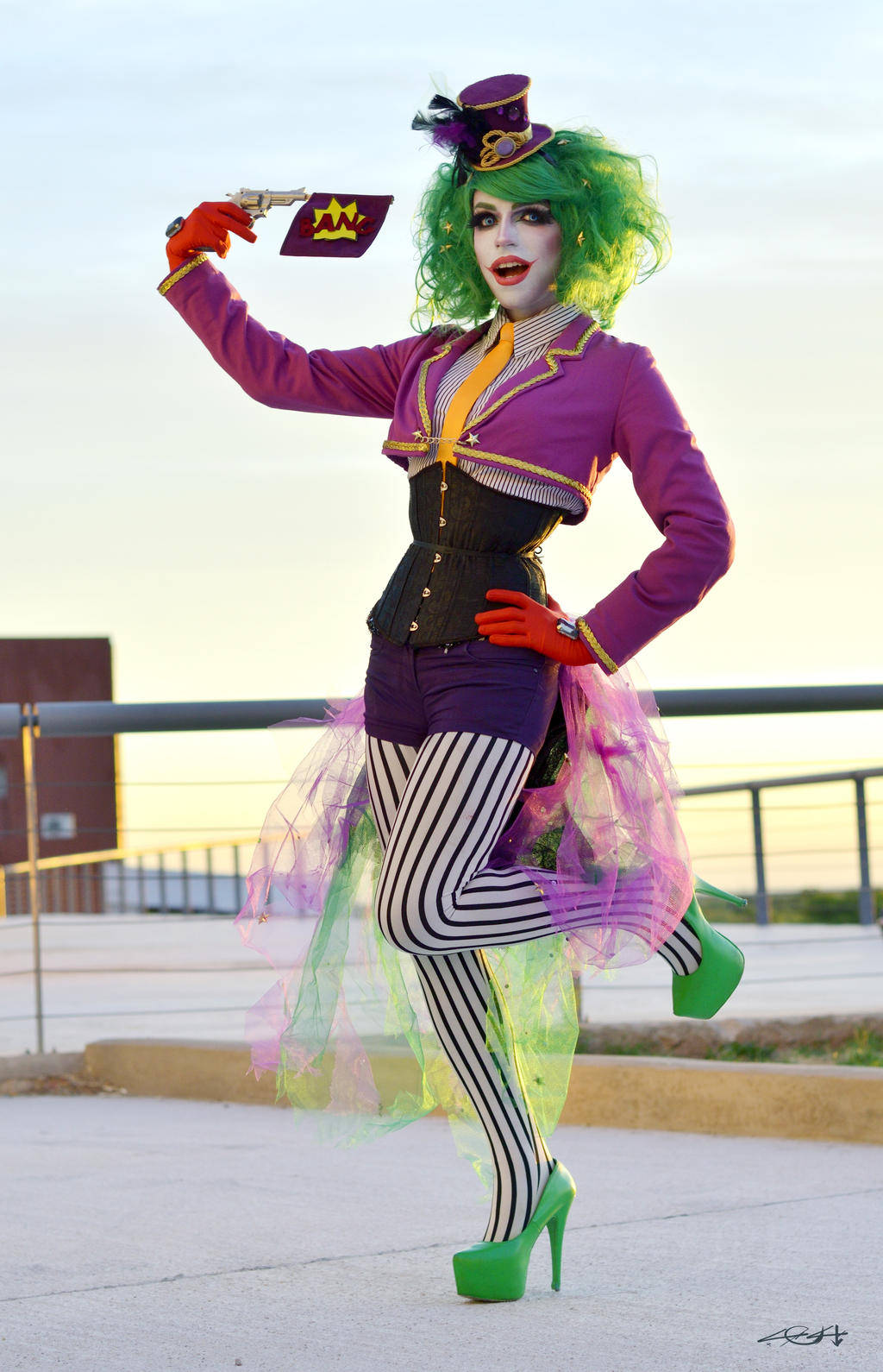Joker Phone, vibrant purple, green, HD Phone Wallpaper