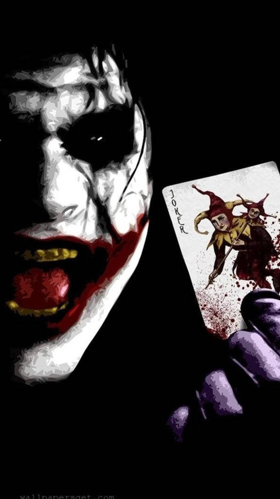 Joker Phone, Joker, purple gloves, SD Phone Wallpaper