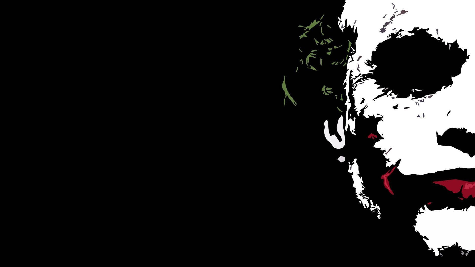 Joker, green hair, red lips, Full HD Desktop Wallpaper