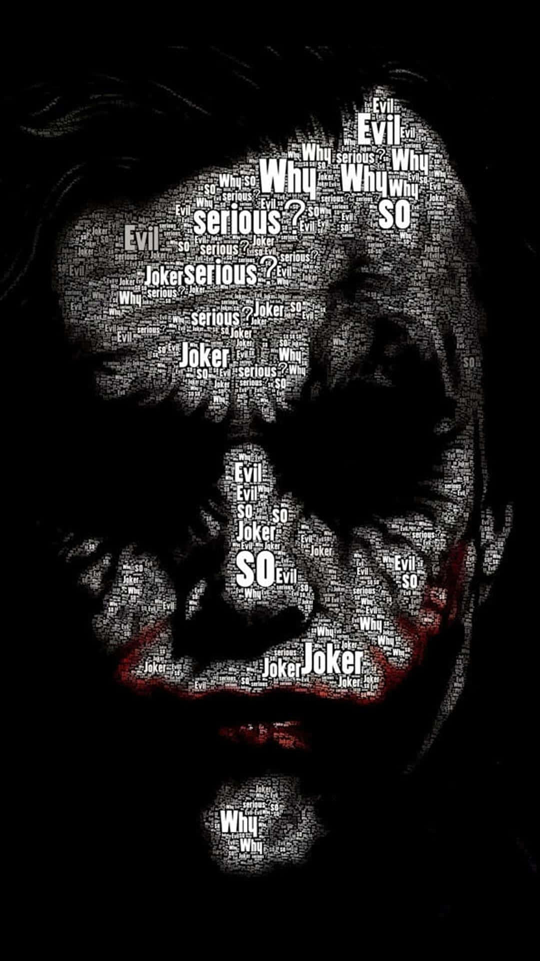 Joker, Evil, Why, Full HD Phone Wallpaper